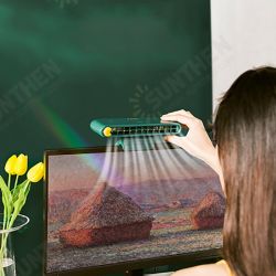 7.5W USB Rechargeable Screen Fan Hanging Vertical Dual-purpose Fan 120 Degree Wide Angle and Three-speed Wind Adjustment Portable Fan 7.5W USB Rechargeable Screen Fan Hanging Vertical Dual-purpose Fan 120 Degree Wide Angle and Three-speed Wind Adjustment Portable Fan