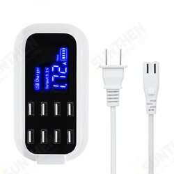 8A 8 Ports USB Fast Charging Smart Battery Charger HUB For Phone 8A 8 Ports USB Fast Charging Smart Battery Charger HUB For Phone