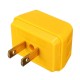 Colorful 1 to 3 US to US Trapezoid Plug Adapter Switch