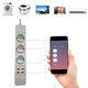 D555 Smart WIFI App Control Power Strip with 3 EU Outlets Plug 4 USB Fast Charging Socket Work Power Outlet