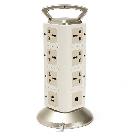 High-precision Nickel-plated Phosphor Bronze Material Portable USB WIFI Universal Outlet Port