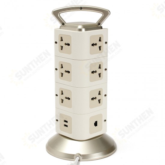 High-precision Nickel-plated Phosphor Bronze Material Portable USB WIFI Universal Outlet Port