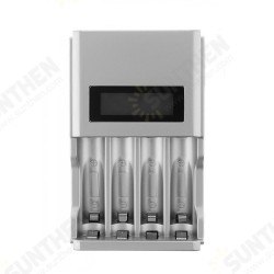 Palo C903W 4 Slot LCD Display AA AAA NI-CD NI-MH Rechargeable Battery Charger Palo C903W 4 Slot LCD Display AA AAA NI-CD NI-MH Rechargeable Battery Charger