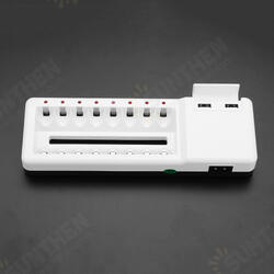 Palo NC09 8 Slot Dual USB Port NI-CD NI-MH AA AAA Rechargeable Battery Charger Palo NC09 8 Slot Dual USB Port NI-CD NI-MH AA AAA Rechargeable Battery Charger