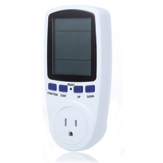 US Plug Intelligent AC Power Meter Wattmeter Socket Billing Socket Power Monitor