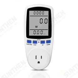 US Plug Intelligent AC Power Meter Wattmeter Socket Billing Socket Power Monitor US Plug Intelligent AC Power Meter Wattmeter Socket Billing Socket Power Monitor