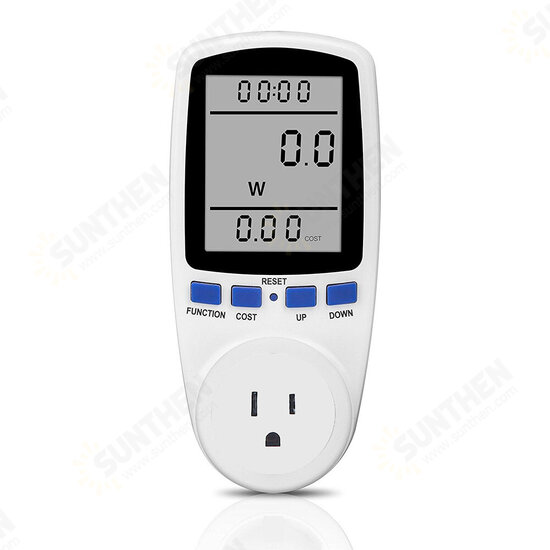 US Plug Intelligent AC Power Meter Wattmeter Socket Billing Socket Power Monitor