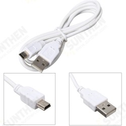 USB 2.0 A Male to Mini 5 Pin B Data Charging Power Cord Adapter Camera Cable