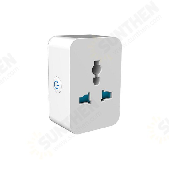 Wifi bluetooth Socket 10A 15A Switch Plug APP Control Timing Function Power Saving Remind Smart Sensor