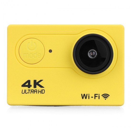4K Action Camera WiFi Sports Camera Ultra HD 30M 170° Wide Angle Waterproof DV Camcorder with EIS Gyroscope Dual Anti Shake