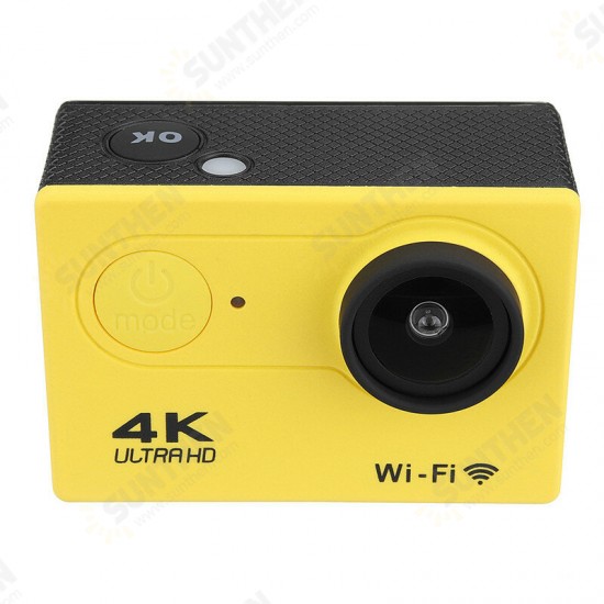 4K Action Camera WiFi Sports Camera Ultra HD 30M 170° Wide Angle Waterproof DV Camcorder with EIS Gyroscope Dual Anti Shake