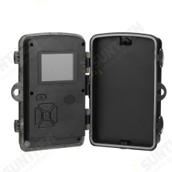 DL001 16MP 1080P HD 2 inch Screen Hunting Camera IR Night Vision Waterproof Scouting Camera Monitoring Protecting Farms Safety DL001 16MP 1080P HD 2 inch Screen Hunting Camera IR Night Vision Waterproof Scouting Camera Monitoring Protecting Farms Safety