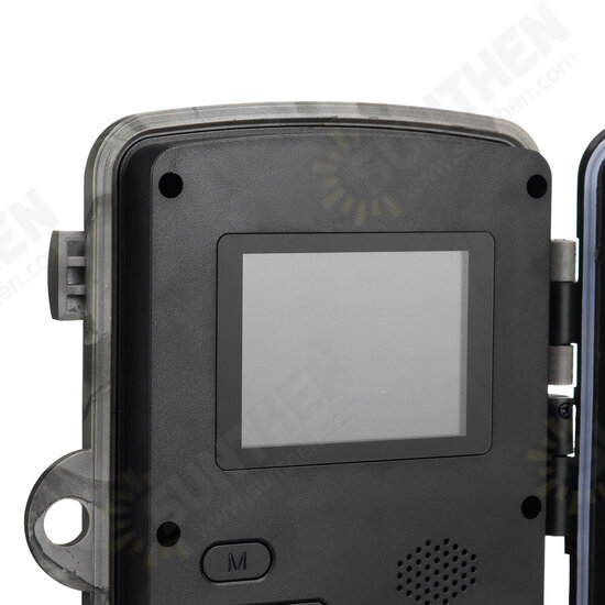 DL001 16MP 1080P HD 2 inch Screen Hunting Camera IR Night Vision Waterproof Scouting Camera Monitoring Protecting Farms Safety