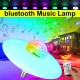 AC86-265V E27 RGBW bluetooth Music UFO LED Garage Light Bulb 24Keys Remote Control
