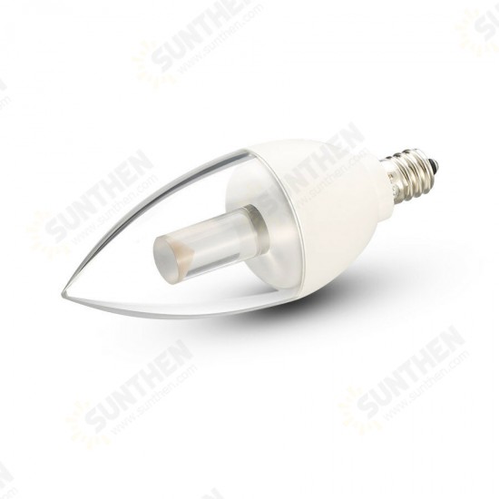 AL-B04 E12 4.5W Dimmable LED Candle Bulb Warm White / Pure White