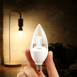 AL-B04 E12 4.5W Dimmable LED Candle Bulb Warm White / Pure White AL-B04 E12 4.5W Dimmable LED Candle Bulb Warm White / Pure White