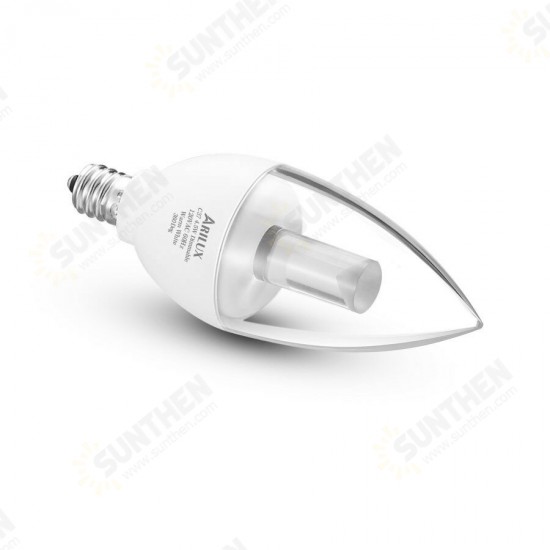 AL-B04 E12 4.5W Dimmable LED Candle Bulb Warm White / Pure White