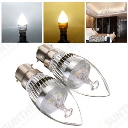 Dimmable B22 3W AC220V White Warm White LED Chandelier Candle Bulb Dimmable B22 3W AC220V White Warm White LED Chandelier Candle Bulb