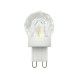 Dimmable Crystal Chandelier Bulb Glass Lamp Drop Light AC110V/220V 3W for G9 LED Pendant Light Chandeliers