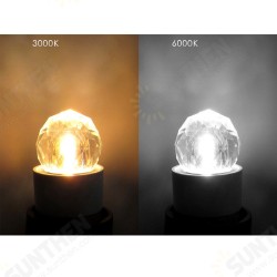 E12 Dimmable Pendant LED Glass Crystal Light Bulb 2 Color COB Replace Halogen Chandelier Pendant Light Lamps E12 Dimmable Pendant LED Glass Crystal Light Bulb 2 Color COB Replace Halogen Chandelier Pendant Light Lamps