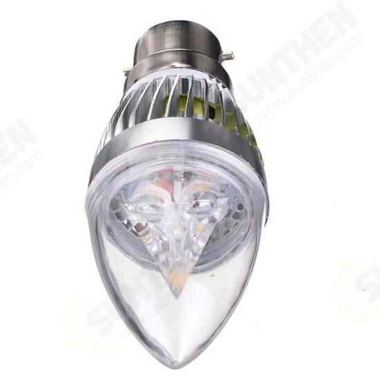 E12 E14 E27 B22 Dimmable 9W LED Chandelier Candle Light Bulb 220V