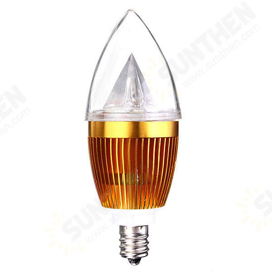 E12 E14 E27 B22 Dimmable 9W LED Chandelier Candle Light Bulb 220V