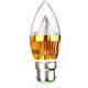 E12 E14 E27 B22 Dimmable 9W LED Chandelier Candle Light Bulb 220V