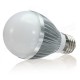 E27 Dimmable 5W Warm White/White AC 220V LED Globe Light Bulbs