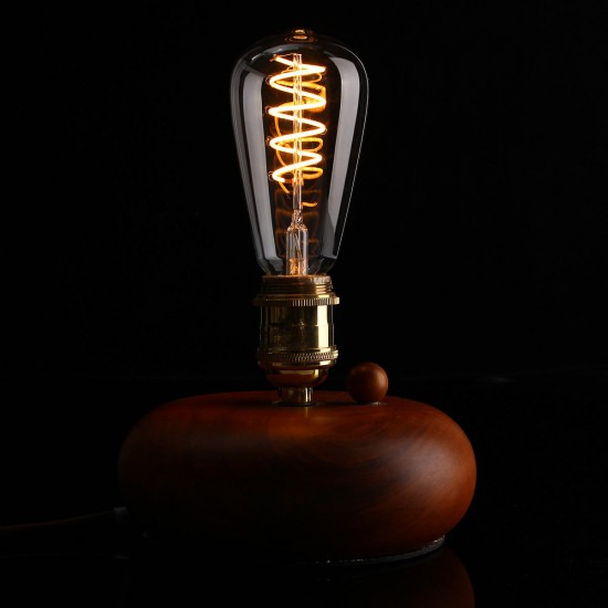 E27 Dimmable COB LED Vintage Retro Industrial Edison Lamp Indoor Lighting Filament Light Bulb AC220V