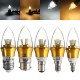 E27/E14/E12/B22/B15 Dimmable LED Bulb 3W SMD 2835 Chandelier Candle Light Lamp AC 220V
