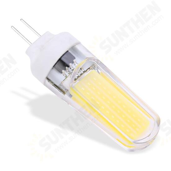 G4 3W COB2609 Dimmable Warm White Pure White LED Corn Light Bulb AC220V