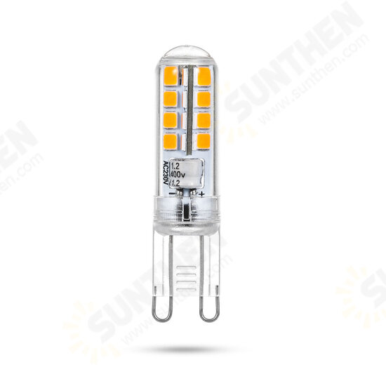 G9 3/5W LED Corn Bulbs 2835 16/32 Beads Replace Halogen Lamps 360 Degree Lighting 220V