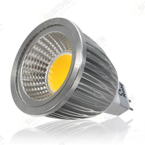 MR16 5W 500-550LM Dimmable COB LED Spot Lamp Light Bulbs DC/AC 12V MR16 5W 500-550LM Dimmable COB LED Spot Lamp Light Bulbs DC/AC 12V