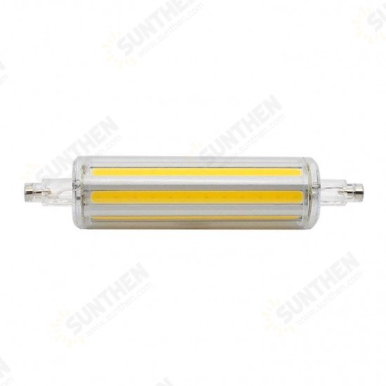 R7S 4W 8W COB Dimmable Warm White Pure White Corn Light Bulb AC170-265V