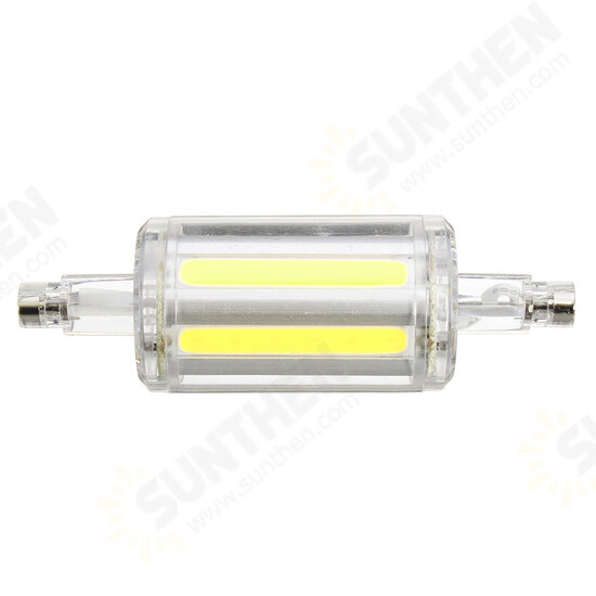 R7S 8W COB Yes/No Dimmable Pure White Warm White LED Corn Light Bulb AC85-265V