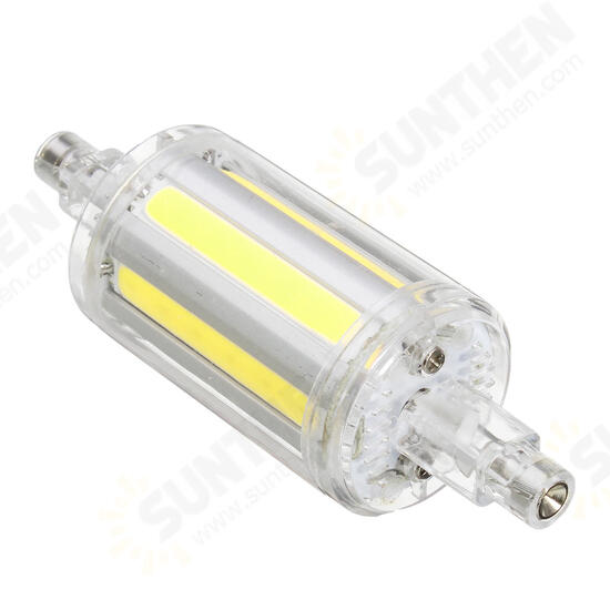 R7S 8W COB Yes/No Dimmable Pure White Warm White LED Corn Light Bulb AC85-265V