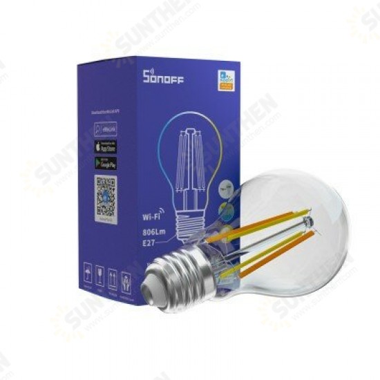 B02-F Smart Wi-Fi LED Filament Bulb