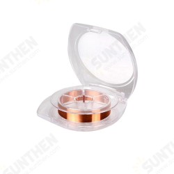 0.01mm 120m Copper Wire Polyurethane Enameled Line Soldering Solder for iPhone Chip Conductor Wire 0.01mm 120m Copper Wire Polyurethane Enameled Line Soldering Solder for iPhone Chip Conductor Wire