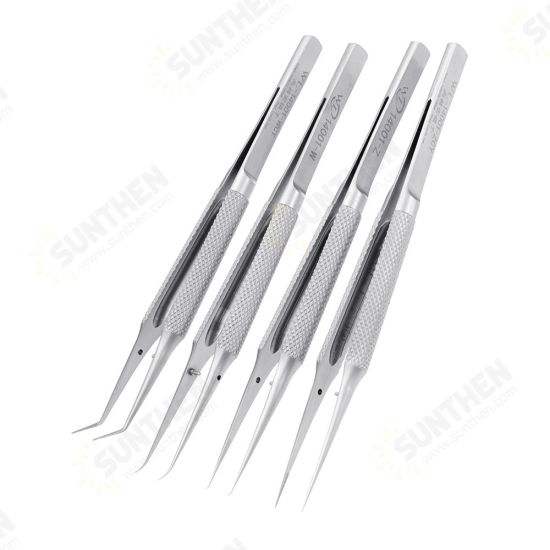 0.1mm WL High Precision Tweezers Bend Straight Stainless Steel BGA Motherboard Jump Fly Wire Tweezer