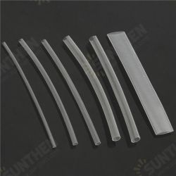 150Pcs Transparent Polyolefin 2:1 Halogen-Free Heat Shrink Tubing Kit 6 Sizes 150Pcs Transparent Polyolefin 2:1 Halogen-Free Heat Shrink Tubing Kit 6 Sizes