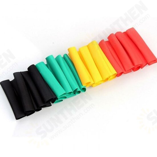 164Pcs Polyolefin Shrinking Assorted Heat Shrink Tube Wire Cable Insulated Sleeving Tubing Set