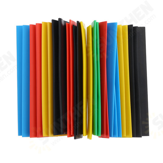 164Pcs/530Pcs/560Pcs Heat Shrink Tube Solder Seal Heat Shrink Butt Wire Connectors Terminals Waterproof