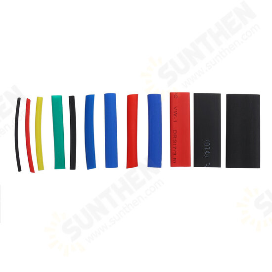 164Pcs/530Pcs/560Pcs Heat Shrink Tube Solder Seal Heat Shrink Butt Wire Connectors Terminals Waterproof