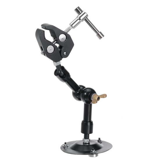 200MM Metal Electronic Soldering Clip Magnetic Base Auxiliary Station for Jewelry Inspection Welding PCB Repair Tool