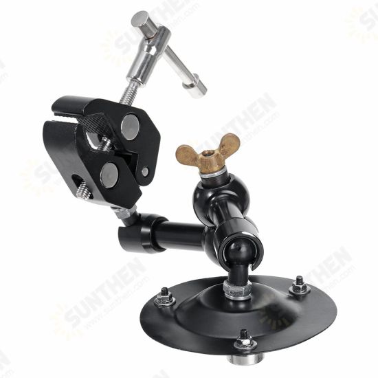 200MM Metal Electronic Soldering Clip Magnetic Base Auxiliary Station for Jewelry Inspection Welding PCB Repair Tool