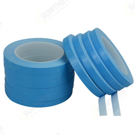 25m 10mm 25mm 50mm Width Transfer Tape Double Side Heat Thermal Conductive Adhesive Tape for Chip PCB LED Strip Heatsink 25m 10mm 25mm 50mm Width Transfer Tape Double Side Heat Thermal Conductive Adhesive Tape for Chip PCB LED Strip Heatsink