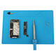 31x21cm Silicone Maintenance Platform Heat Insulation Soldering Repair Pad 31x21cm Silicone Maintenance Platform Heat Insulation Soldering Repair Pad