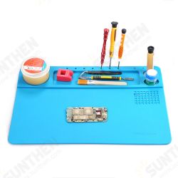 38x26cm Soldering Mat Phone Repair Desk Pad Maintenance Station Heat Insulation 38x26cm Soldering Mat Phone Repair Desk Pad Maintenance Station Heat Insulation