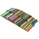 410pcs 2:1 Polyolefin Halogen-Free Heat Shrink Tube Sleeving 5 Color 10 Size