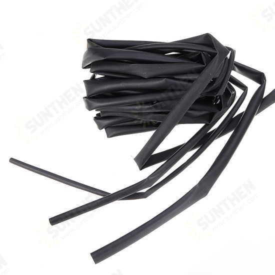 4Pcs Heat Shrink Tubing Cable Sleeve Wrap Wire Insulated Shrinkable Tube 1M Lenghts 3mm 4mm 5mm 6mm